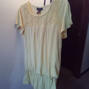 Sunflower Yellow draw at your waist top size M